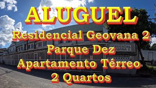 Residencial Geovana 2 - Apartamento Térreo 2 Quartos - 1040424