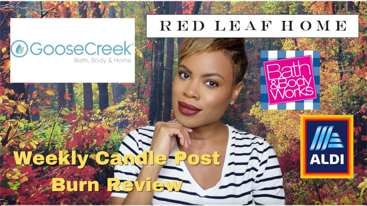 Weekly  Candle Post Burn Review #34