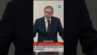 DEM Parti Eş Genel Başkanı Bakırhan'dan Cumhurbaşkanı Erdoğan'a çağrı