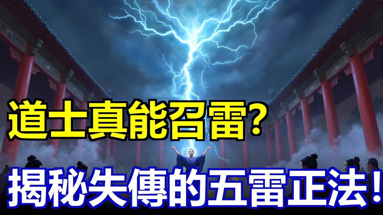古代道士真能召雷殺人?失傳的雷法藏著什麼驚天秘密?#雷法 #道教秘術 #五雷正法 #林靈素 #氣象操控 #天人感應 - YouTube
