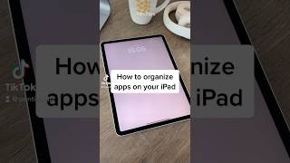 How to organize apps on your iPad🤍 go to pen.tips and read our blog for more infomation 😊 #pentips