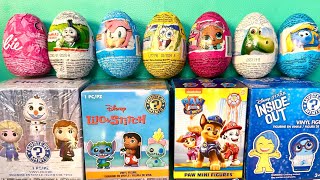 Asmr unboxing eggs, Barbie, lol dolls, Sonic, Thomas and friends, SpongeBob, paw patrol