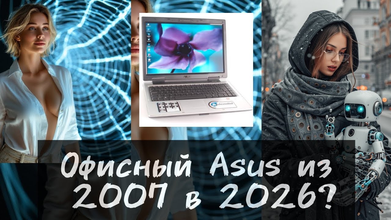 Ноут из 2007 года в идеальном состоянии: что умеет Asus A8 в наши дни?