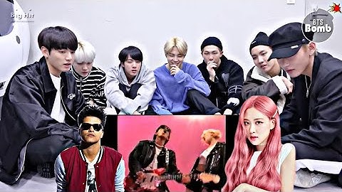 BTS Reaction to Rosé x Bruno Mars 💜 Mv "APT" aka appartment [Fan-made 🩷💜]