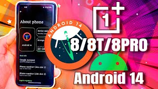 Explorando Android 14 en OnePlus 8/8T/8 PRO: Novedades y Experiencia Completa Matrix ROM