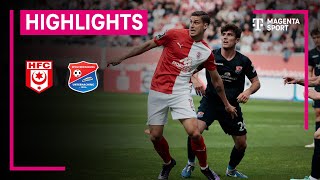 Hallescher FC - SpVgg Unterhaching | Highlights 3. Liga | MAGENTA SPORT