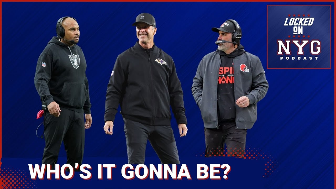 Giants Head Coach Search HEATS UP – Will John Harbaugh or Kevin Stefanski LAND in NY? Giants Head Coach Search HEATS UP – Will John Harbaugh or Kevin Stefanski LAND in NY?