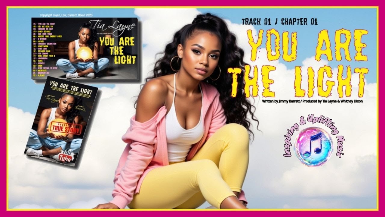 Tia Layne - You Are The Light | Inspirational Music with Lyrics | Healing Wisdom & Philosophy