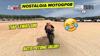 Download lagu Try the Cheatingest Circuit in MotoGP 08 PS2!