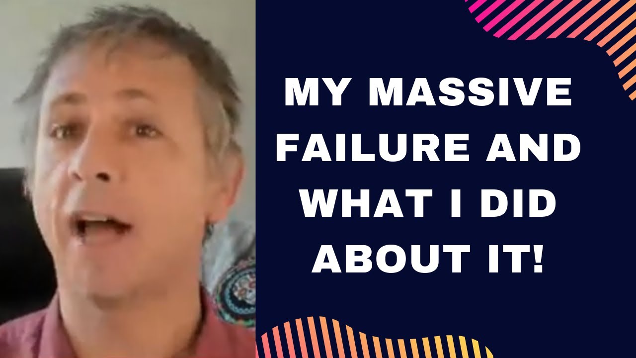 My Massive Failure and What I Did About It - YouTube