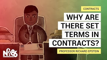 Why are there set terms in contracts? [No. 86]