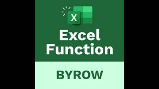 The Learnit Minute - BYROW Function #Excel #Shorts screenshot 3