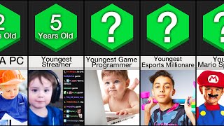 Comparison: Youngest Gaming Records