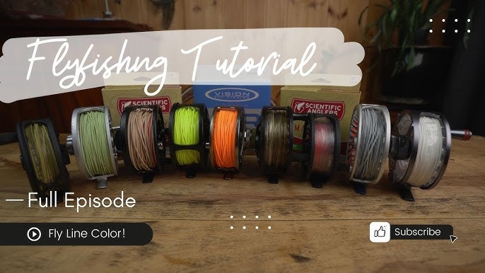 Getting Started in Fly Fishing: Why are Fly Lines So Brightly Coloured? 