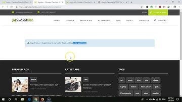 How to enable Registration in Classiera Classified Ads WordPress Theme