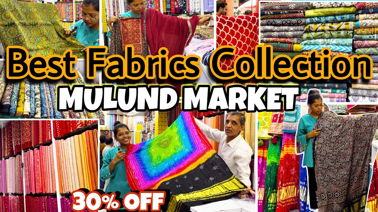 मुलुंड मार्केट-Mulund Hidden Gem Shop | Kalamkari, Bandhani Duptta,Ajrakh,Chikankari Fabrics|Ranjana