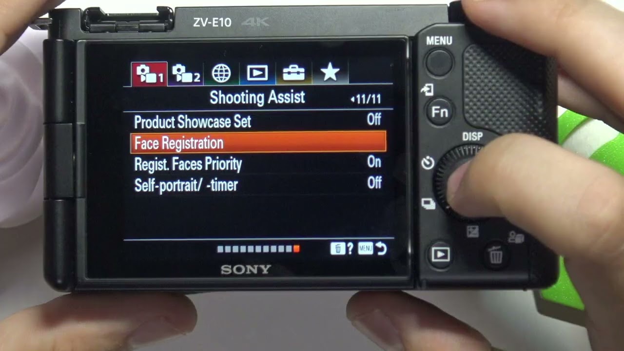 SONY ZV-E10 – How to Register Face for Face Detection - YouTube