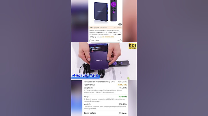 Temudan çok ucuza TV Box 🔥🔥🔥 H96 Max V12 TV Box