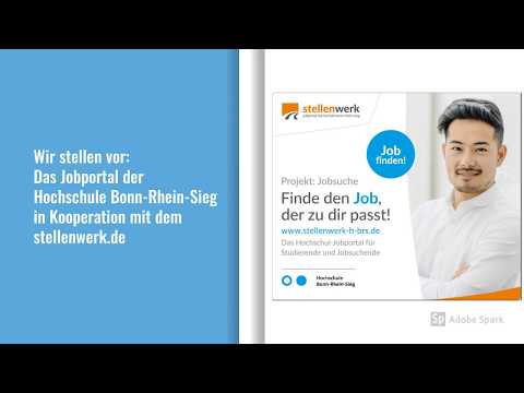 Wie nutze ich das Jobportal der H-BRS bei stellenwerk.de?