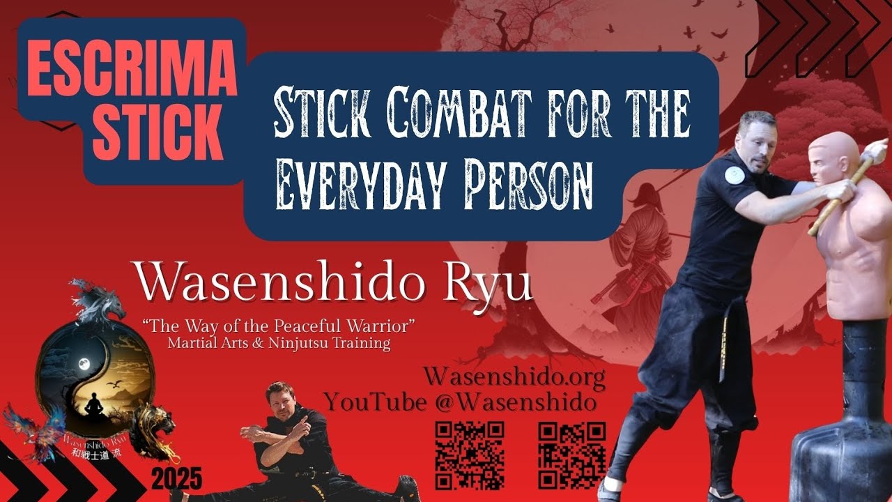 Close Combat Escrima Stick Fighting Techniques  | "Flow Like Water, Strike light lightning"