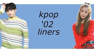 02 Liners Kpop Idols Born In 2002 Youtube