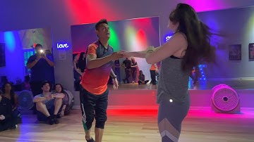 Zouk Demo | Jose Hernandez and Sarah Stoddard ​| Brazilian Zouk Dance - ZoukTime