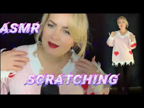 АСМР СКРЕТЧИНК ПО ОДЕЖДЕ /ШЕЛЕСТ ТКАНИ ,ЗВУКИ РУК / Scratching on clothes