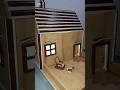 “I Built a Realistic Wooden House from Cardboard! 🤯🏠”