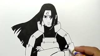 Cara Menggambar Hokage Ke 1 Hashimara Senju