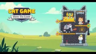 Cat game-how to loot||online games||laalchi billa screenshot 4