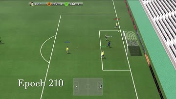 Communication-Based Multi-Agent Reinforcement Learning in Google Research Football