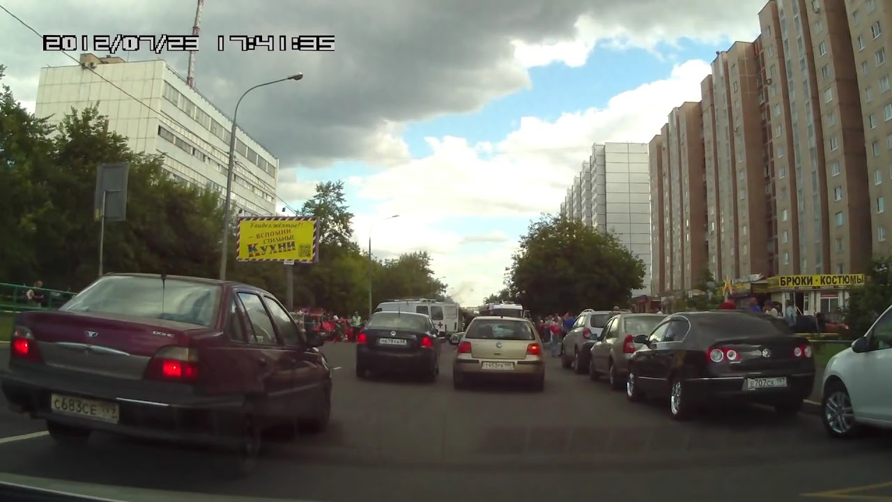 Авария феррари мкад