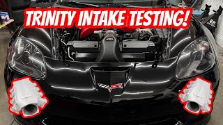Stock LS7 Intake vs BTR Trinity - Cam Only C6 Z06 