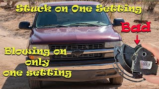 9906 Chevy Silverado/GMC Sierra Mode Actuator Replacement