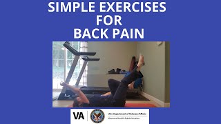 Simple Exercises For Back Pain
