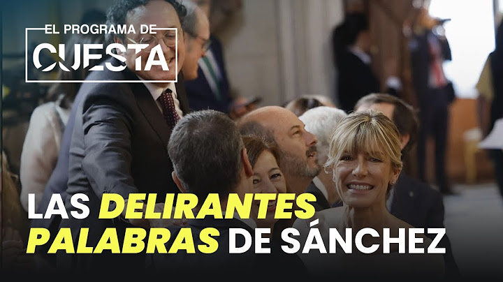 Sánchez desvaría: así pretende que pidamos perdón a su fiscal 'borrador' del Estado