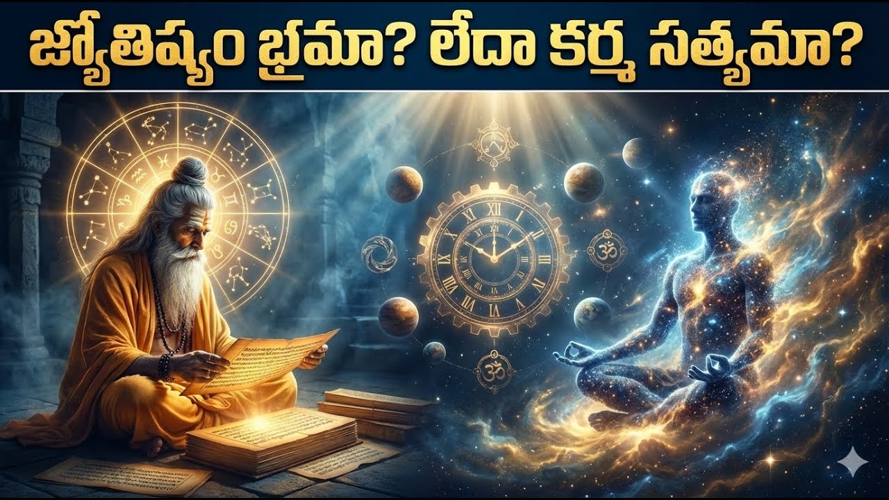 జ్యోతిష్యం నిజమా? | కర్మ, అద్వైతం కలిసే స్థలం ఇదే! | Astrology Secrets Explained