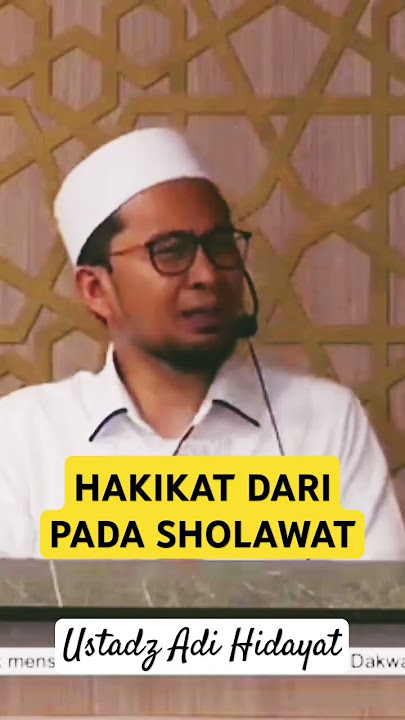 Hakikat dari sholawat#ustadzadihidayat #sholawat #quotes #shorts #shortvideo @aurcreator