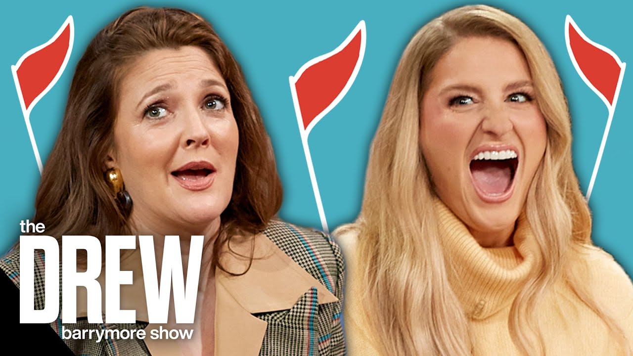 Meghan Trainor Shares SideBySide Toilets with Drew Barrymore Red