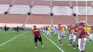 3/31/12 USC Trojans Spring Scrimmage video one