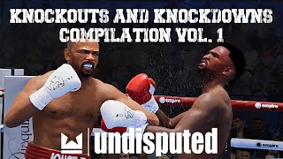 Knockouts And Knockdowns Compilation Vol. 1 | Undisputed Boxing Game Clips