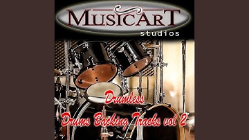 Hard Rock Drumless Backing Track with Guitar Solo,F#m 155 bpm