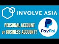 Personal or business account  paypal payment setting involve asia affiliate marketing