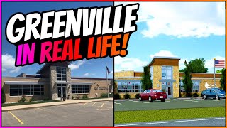 Greenville Roblox IN REAL LIFE!! - Comparing Greenville Roblox To Real LIFE!!