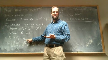 Proof by strong induction example: Fibonacci numbers