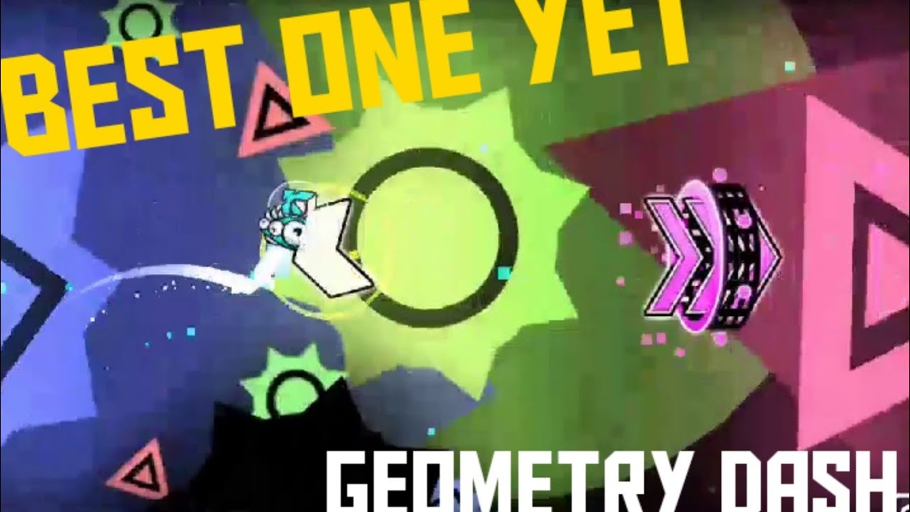 The best lvl I've ever played in Geometry dash - YouTube