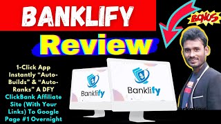 Banklify Review, Bonus Demo - Handy Software Auto-Builds A ClickBank  Affiliate SiteIM Success