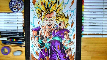 ドラゴンボール孫悟飯イラスト