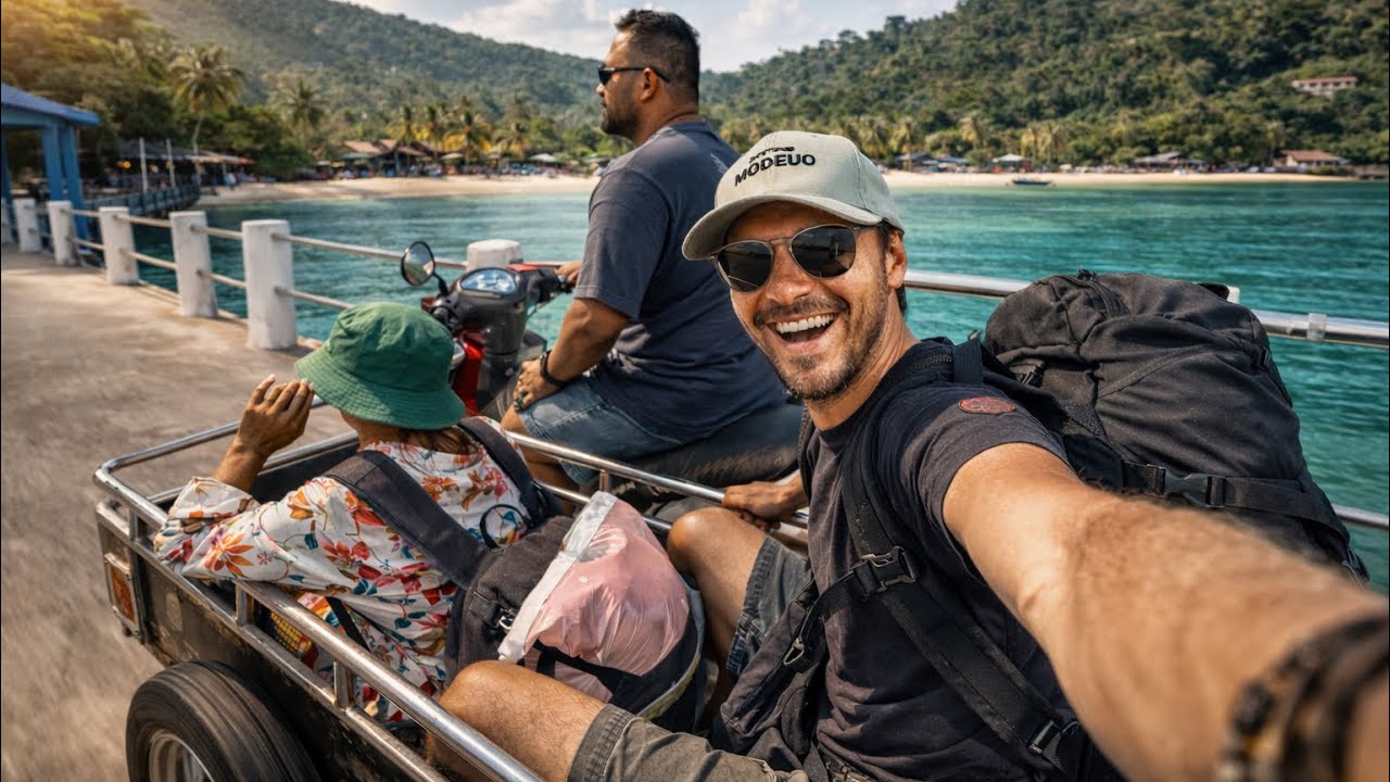 Этот остров словно перенес меня в Малайзию 20 лет назад 🇲🇾