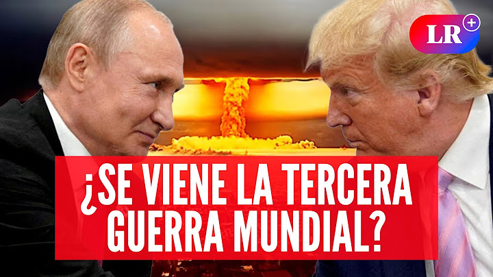 ¿Tercera GUERRA MUNDIAL? TRUMP advierte a PUTIN: ‘¡Estás jugando con fuego!’ #NewsLR